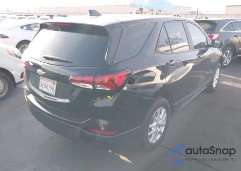 2024 Chevrolet Equinox Fwd Ls из США, поврежденный, VIN 3GNAXHEG8RL308870